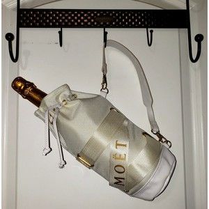 MOET & CHANDON ICE IMPERIAL BAG CARRIER WINE CHAMPAGNE WHITE HANDLES INSULAT